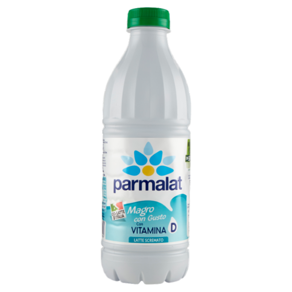parmalat Magro con Gusto con Vitamina D Latte Scremato 100% Latte d'Italia 1000 ml