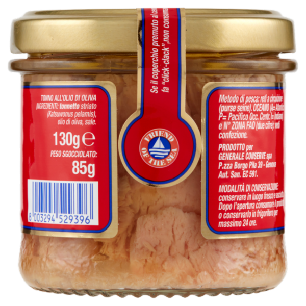 Asdomar Filetti di Tonno all'olio di oliva 130 g