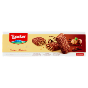 Loacker Patisserie Crème Noisette Wafer Con Crema Alle Nocciole Ricoperti Di Cioccolato Wafers 100g