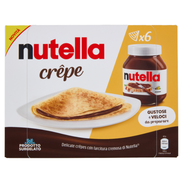 nutella crêpe 6 x 40 g
