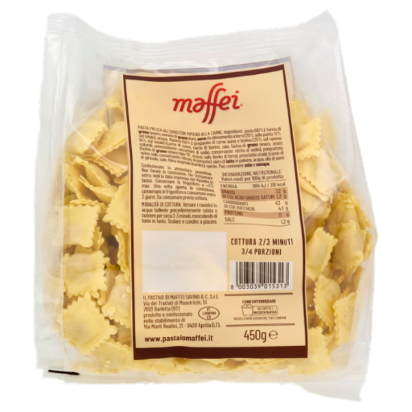 maffei Raviolini Carne 450 g