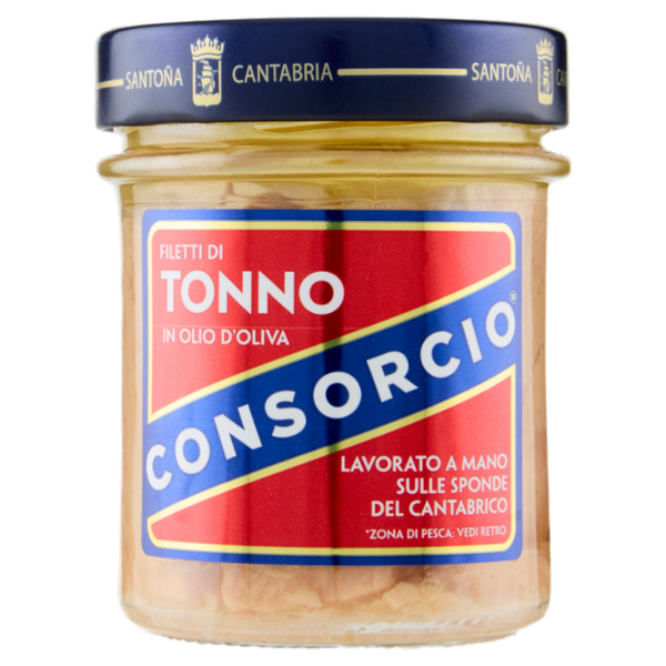 Consorcio Filetti di Tonno in Olio di Oliva 180 g