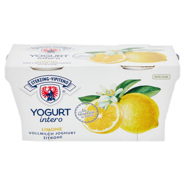 Sterzing Vipiteno Yogurt intero Limone 2 x 125 g