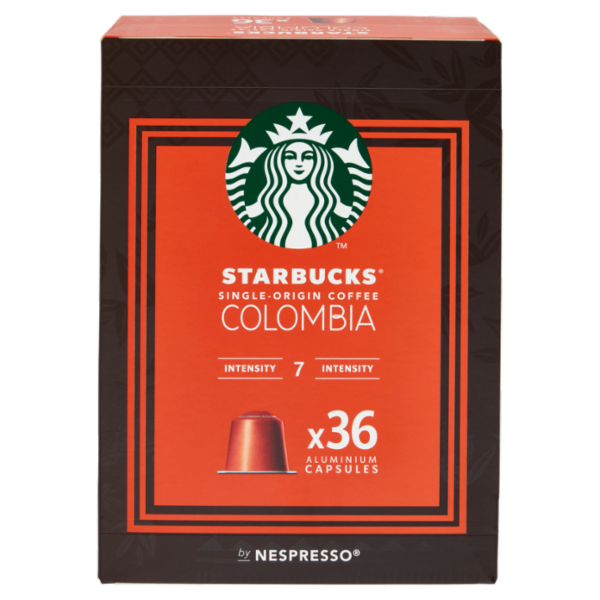 STARBUCKS Single Origin Colombia by Nespresso Caffè Espresso 36 capsule 202 g