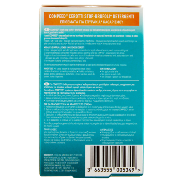 Compeed Cerotti Stop-Brufoli* Detergenti 7 pz