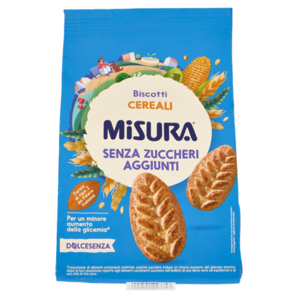 Misura Dolcesenza Biscotti Cereali 300 g