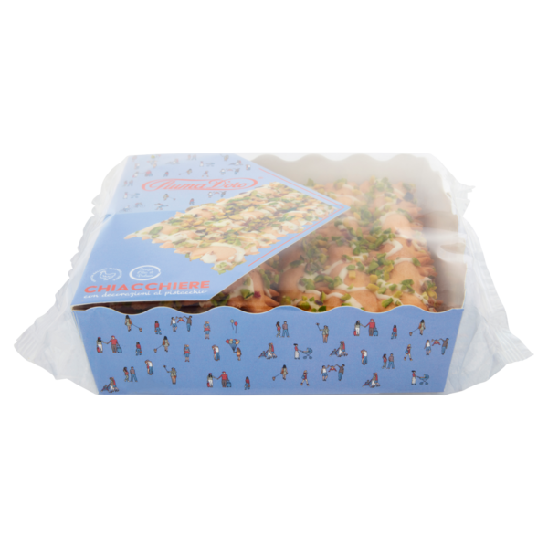 Piuma D'oro Chiacchiere con decorazioni al pistacchio 175 g