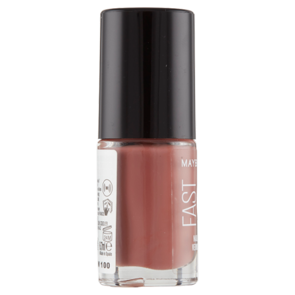 Maybelline New York Fast Gel Smalto Effetto Gel Asciugatura Veloce, 15 Caramel Crush, 7 ml