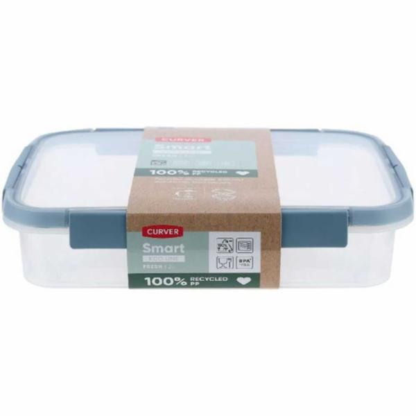 Smart Eco Fresh Contenitore Rettangolare con Tappo 2L