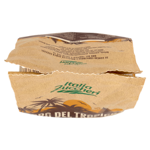 Italia Zuccheri - Oro del Tropico Zucchero Grezzo di Canna 1 Kg