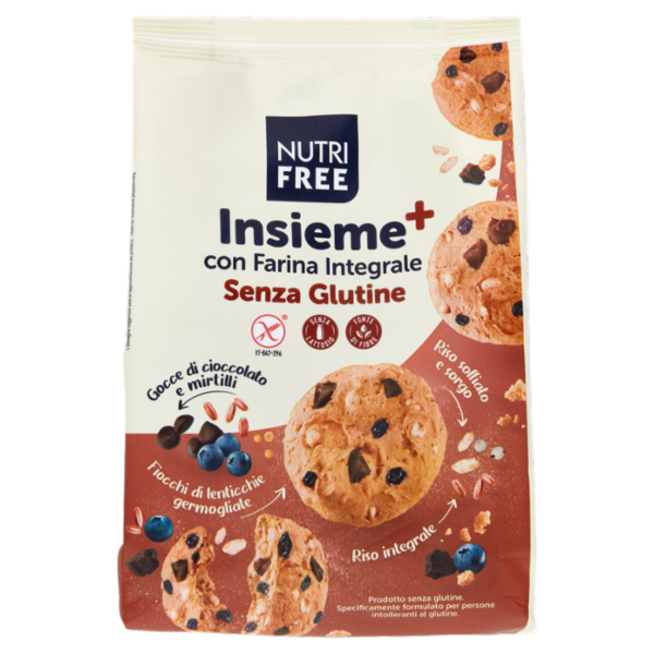 Nutrifree Insieme⁺ con Farina Integrale Senza Glutine Senza Lattosio 250 g