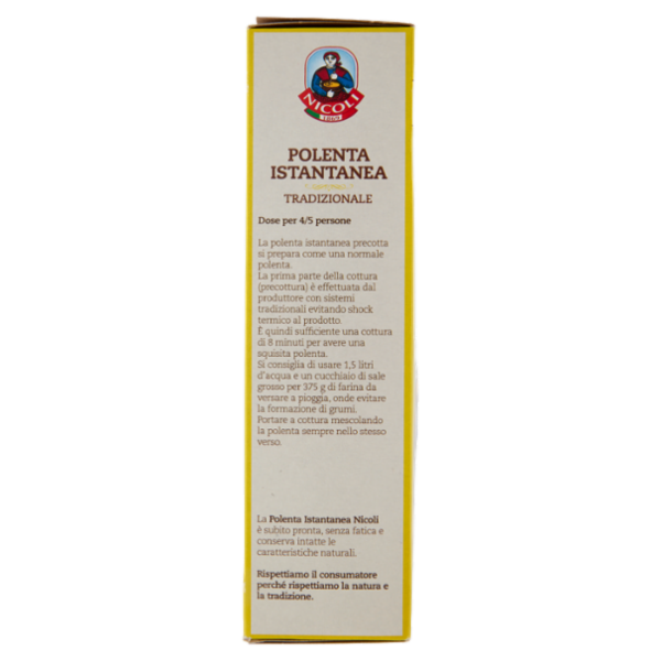 Nicoli Polenta Istantanea Tradizionale 375 g