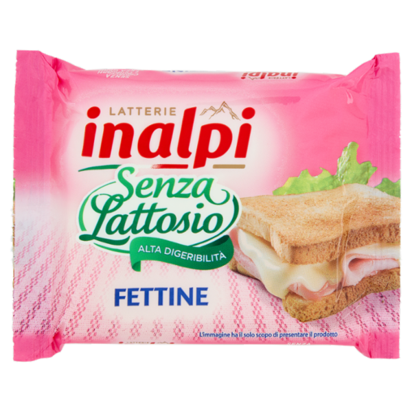 Latterie inalpi Senza Lattosio Fettine 150 g