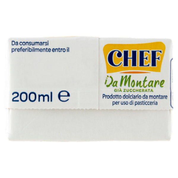 Chef da Montare Già Zuccherata 200 ml
