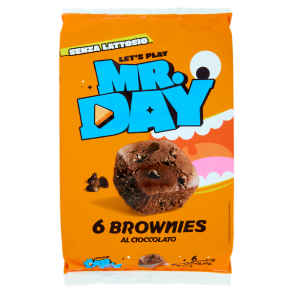 Mr.Day 6 Brownies al Cioccolato 6 x 35 g