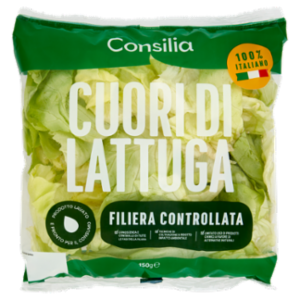 Consilia Cuori Di Lattuga Lavati e Pronti Per Il Consumo 150 g