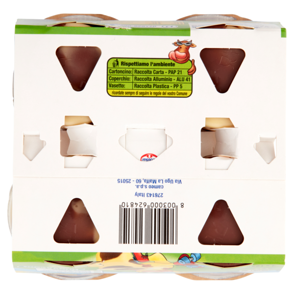 cameo Muu Muu Gusto Vaniglia 4 x 125 g