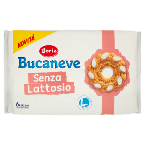 Doria Bucaneve Senza Lattosio 6 x 45,6 g