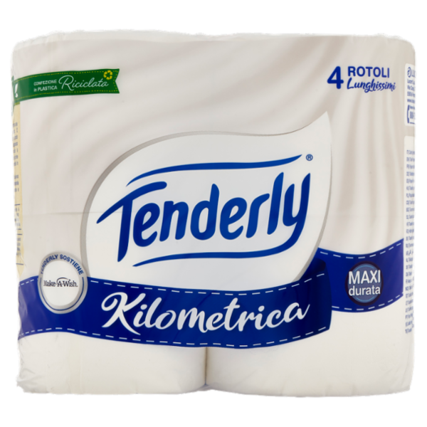 Tenderly Kilometrica Rotoli Lunghissimi 4 pz