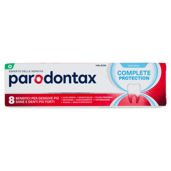 Parodontax dentifricio quotidiano Complete Protection Original gengive più sane denti più forti 75ml