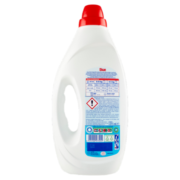 DIXAN Liquido Pulito & Igiene 27 Lavaggi 1.215 ml