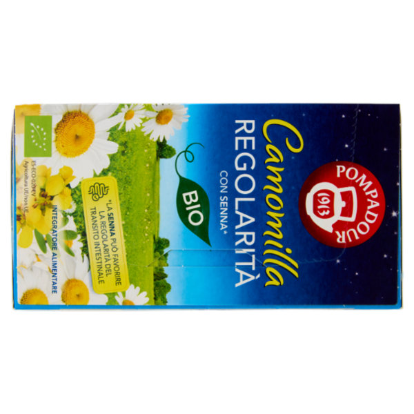 Pompadour Camomilla Regolarità con Senna* Bio 18 x 1,7 g