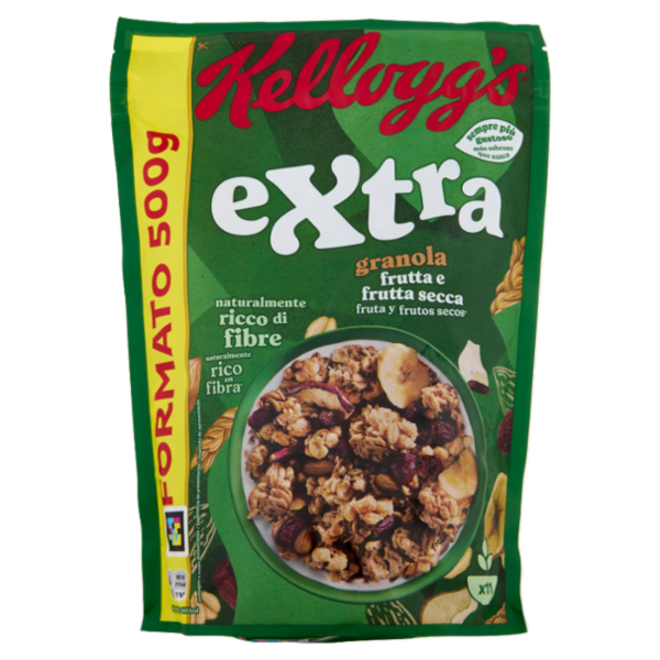 Kellogg's extra granola frutta e frutta secca 500 g