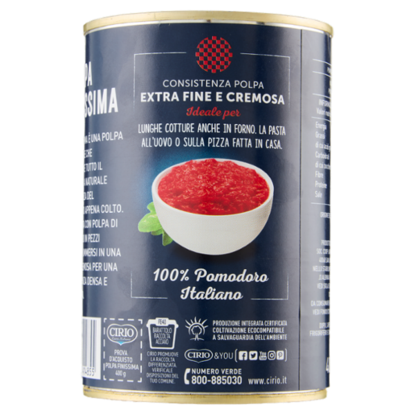 Cirio Polpa Finissima 400 g