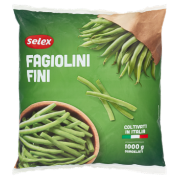 Selex Fagiolini Fini Surgelati 1 Kg