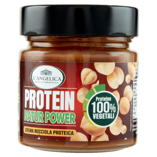 L'Angelica Protein Natur Power Crema Nocciola Proteica 200 g