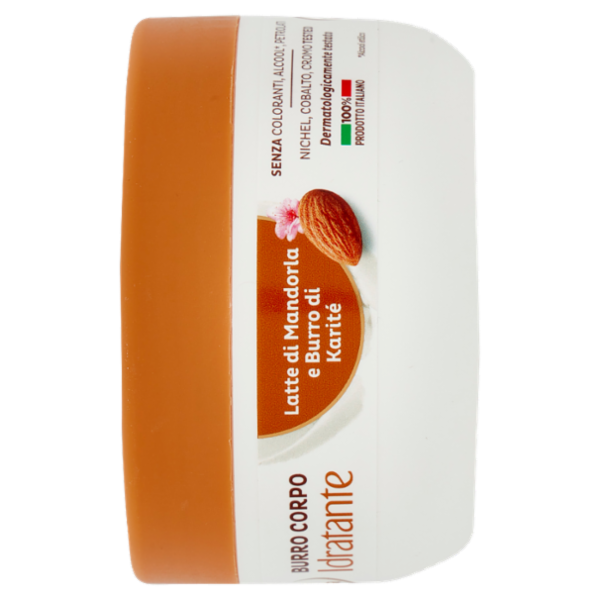 Spuma di Sciampagna Burro Corpo Latte di Mandorla e Burro di Karité Idratante 200 ml