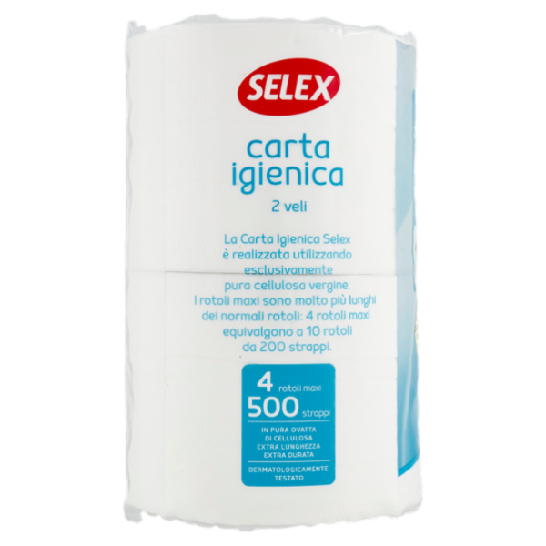 Selex Casa Bella Carta Igienica 2 Veli 4 Rotoloni