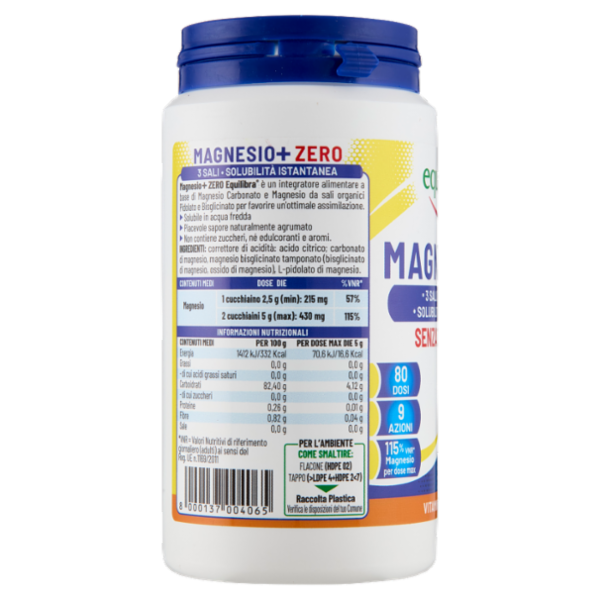 equilibra Magnesio+ Zero 200 g