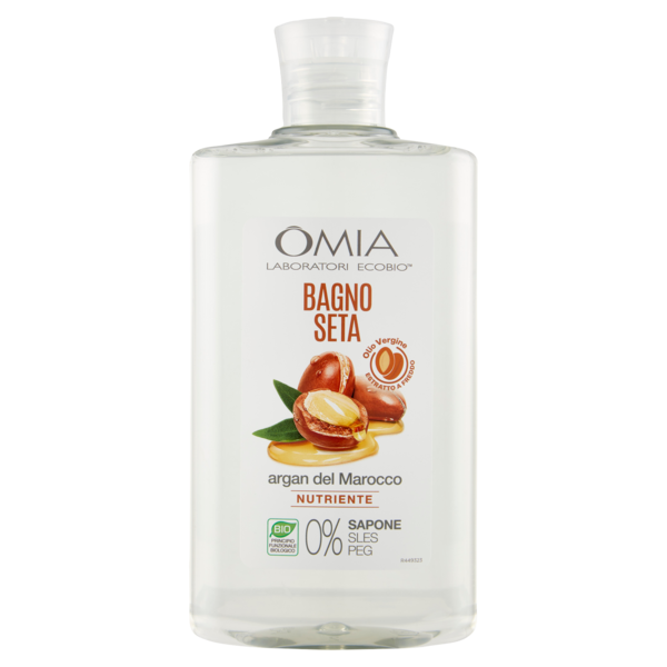 Omia Laboratori Ecobio Bagno Seta argan del Marocco Nutriente 400 ml