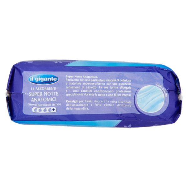 IL GIGANTE Assorbenti Super Notte Anatomici 14 pz