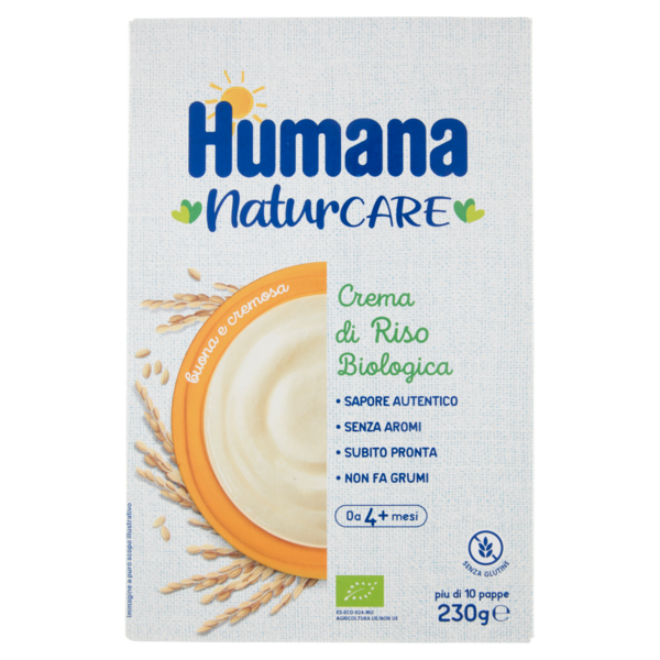 Humana Crema di Riso Biologica 230 g