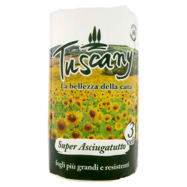 Tuscany Super Asciugatutto 3 veli