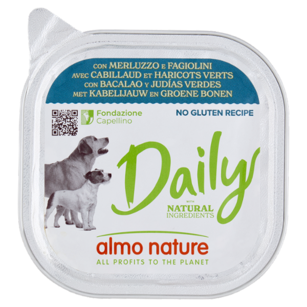 almo nature Daily con Merluzzo e Fagiolini 300 g