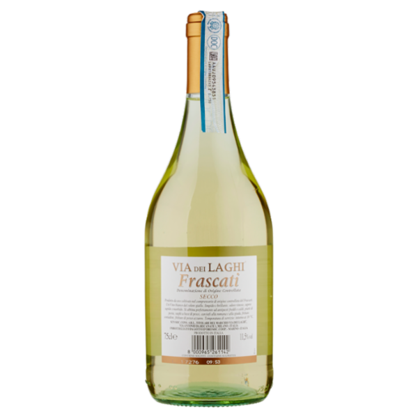 Via dei Laghi Frascati DOC Secco 75 cl