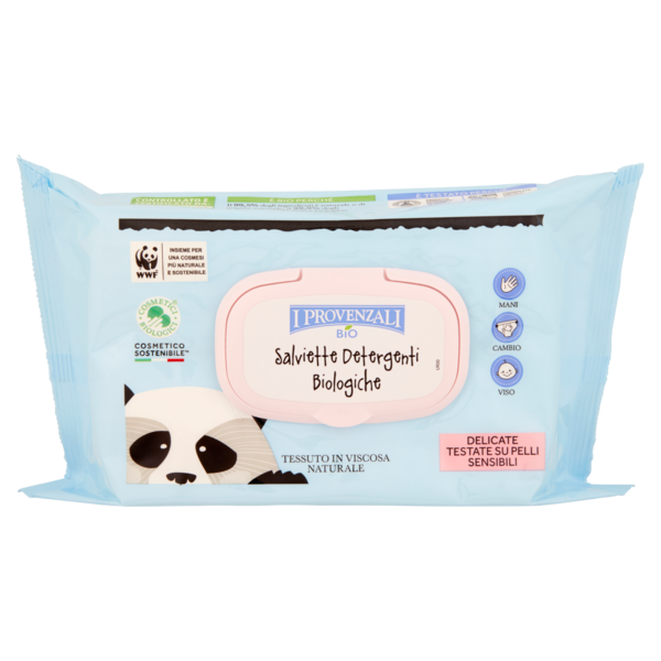 I Provenzali Bio Salviette Detergenti Biologiche 64 pz