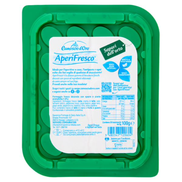 Camoscio d'Oro AperiFresco Sapori dell'Orto 100 g