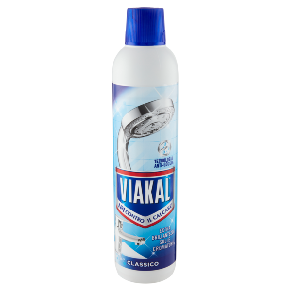 Viakal Detersivo Anticalcare Bagno e Cucina Classico Liquido 630 ml