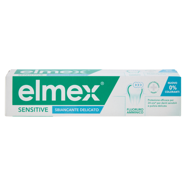 elmex dentifricio Sensitive Sbiancante denti sensibili 75 ml