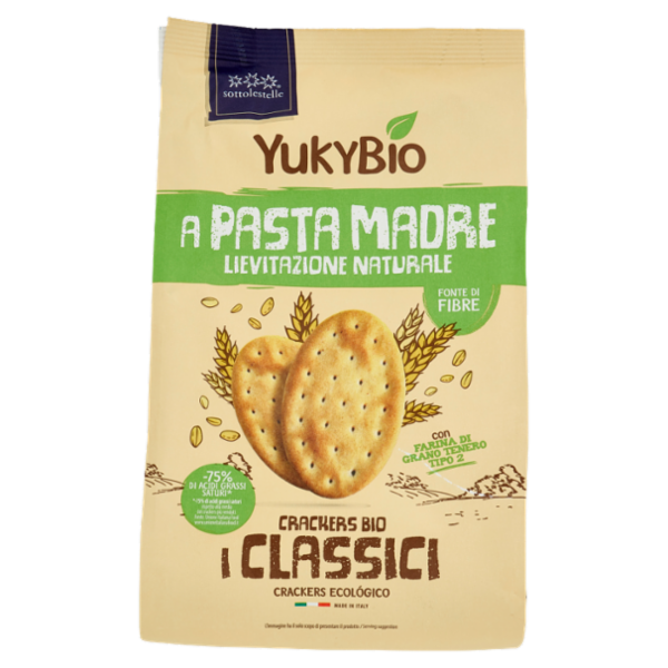 YukyBio A Pasta Madre Crackers Bio i Classici 250 g