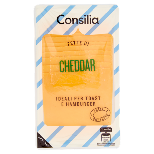 Consilia Cheddar a Fette 140 g