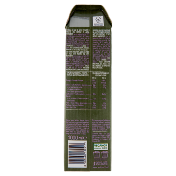 Valfrutta Frullato Proteico Mela Bosco Avena 1000 ml