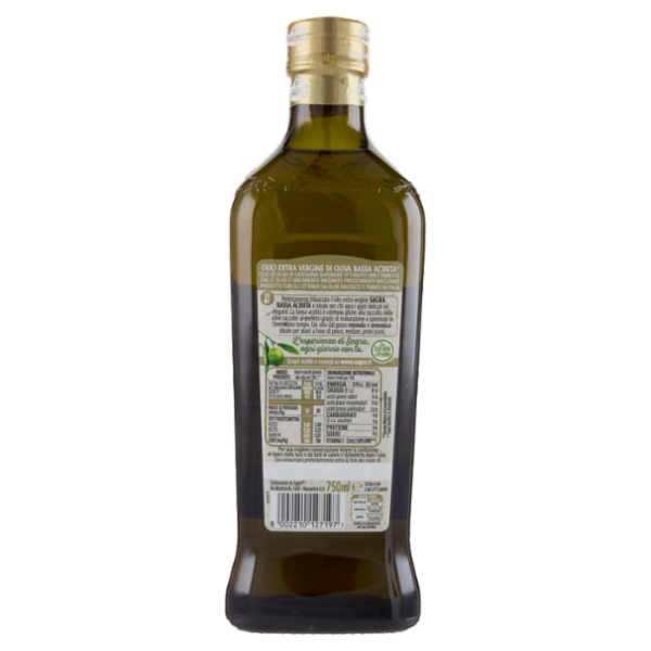 Sagra Bassa acidità Olio Extra Vergine di Oliva Gusto Delicato 750 ml