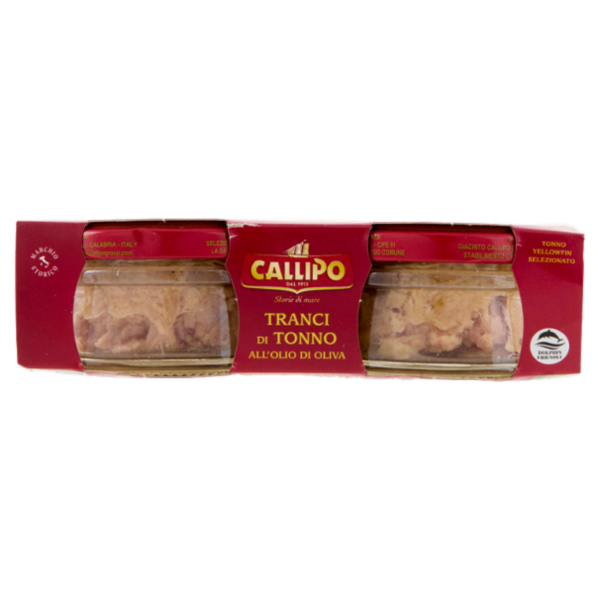 Callipo Tranci di Tonno all'Olio di Oliva 2 x 70 g