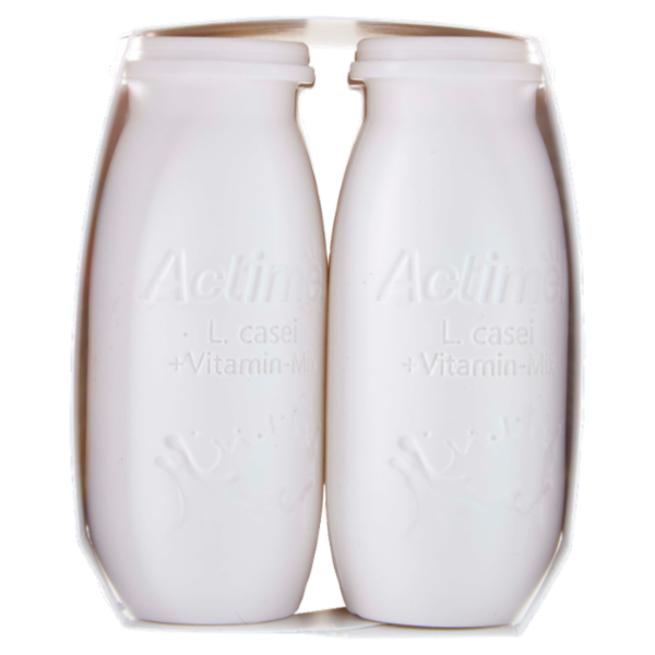 ACTIMEL Tripla Azione, Yogurt da Bere con Vitamine C, D e Magnesio, gusto Frutta mix, 6x100g