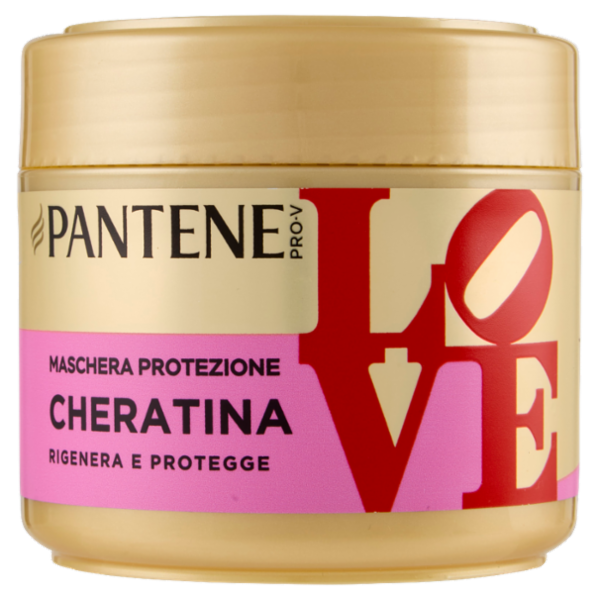 Pantene Pro-V Rigenera e Protegge Maschera Protezione Cheratina Love 300 ml